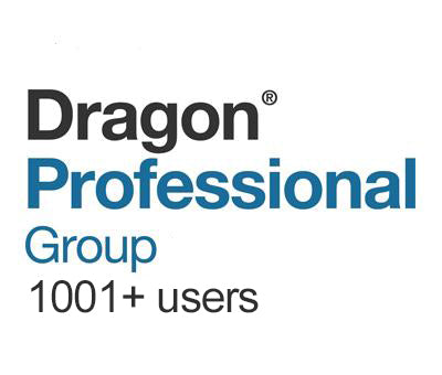 Dragon Professional Group 15 Volume License 1000+ Users - Speech Products