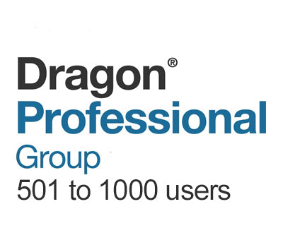 Dragon Professional Group 15 Volume License 501 to 1000 Users - Speech Products