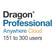 Nuance Dragon Professional Anywhere Cloud 151 to 300 Users - Speech Products