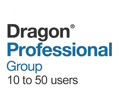 Dragon Professional Group 15 Volume License 10 to 50 Users - Speech Products