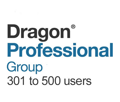 Dragon Professional Group 15 Volume License 301 to 500 Users - Speech Products