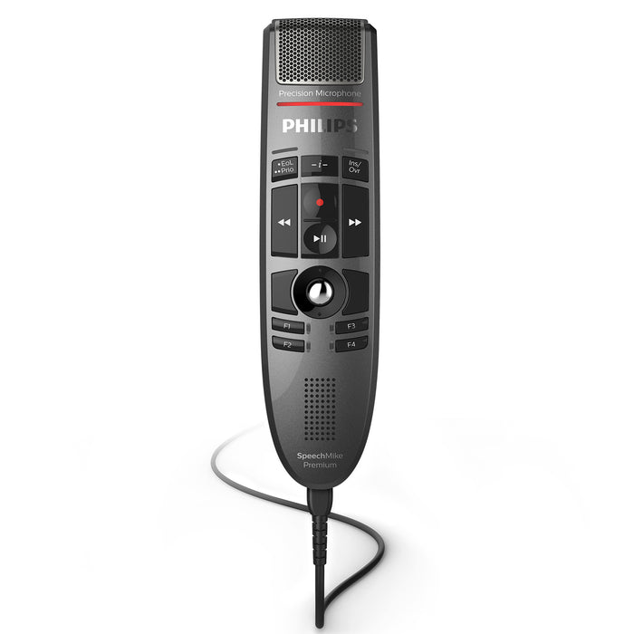Philips LFH3500 SpeechMike Premium with SpeechExec Pro Dictate v10 Software - Speech Products
