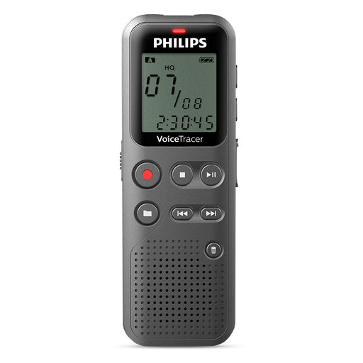 Philips DVT1110 Digital Voice Tracer with Speak-IT Smartphone & iPhone Recording Adapter - Speech Products