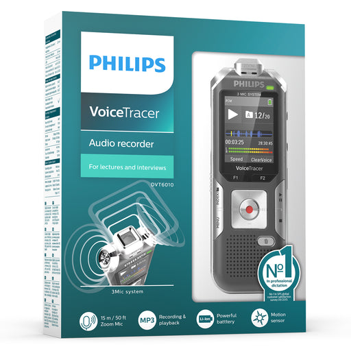 Philips DVT6010 Digital VoiceTracer - Speech Products