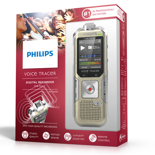 Philips DVT6500 Digital VoiceTracer - Speech Products