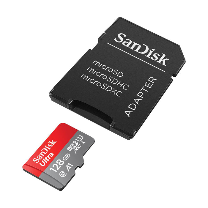 SanDisk Ultra 128GB Micro SDXC Memory Card & SD Adapter - Speech Products