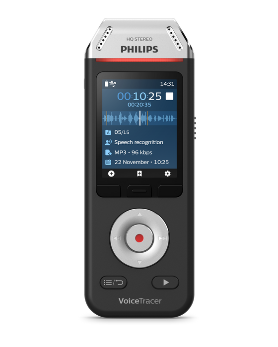 Philips DVT2810 VoiceTracer Recorder & Speech Recognition Set - Speech Products